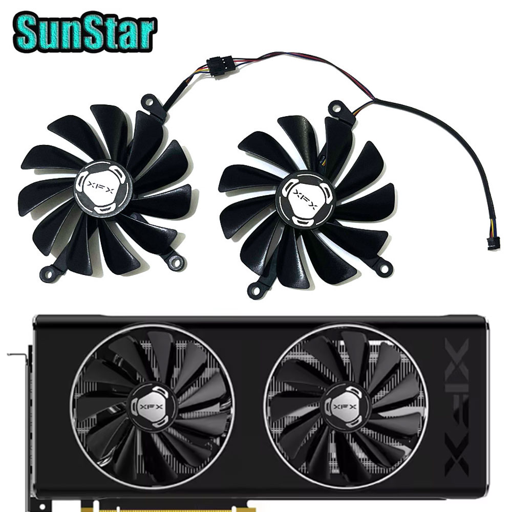 Rx 5700 Xt 8Gb Video Card - 新しい 1 セット 95 ミリメートル RX
