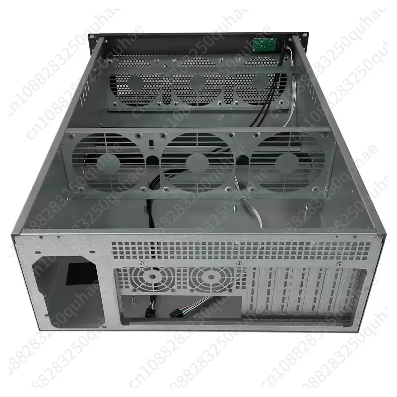8 Gpu 4U Server Chassis - 4Uマルチグラフィックカードシャーシ 6/8グラフィックカードIDCルームラックサーバー GPU産業用制御コンピュータ 強力ファン