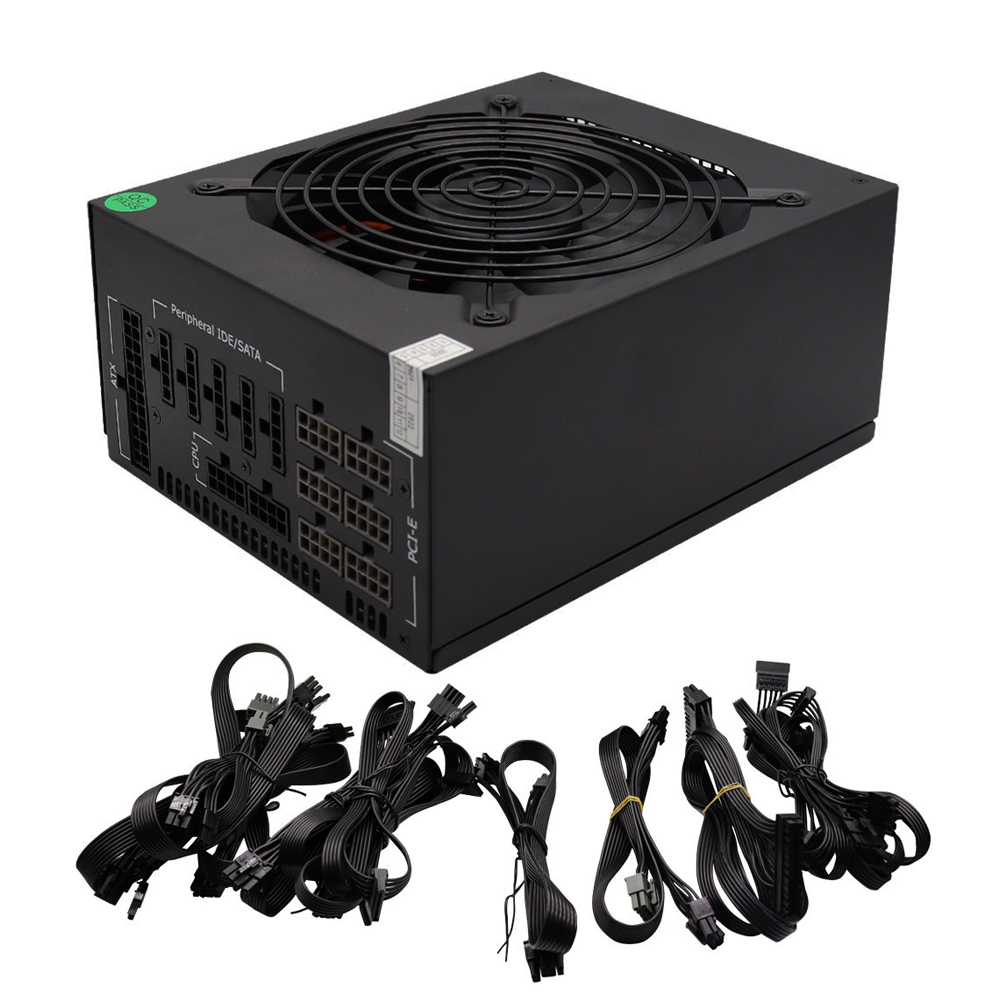 2000W Atx Mining Power Supply - マイニング用電源,2000W,110V,220V,完全モジュール
