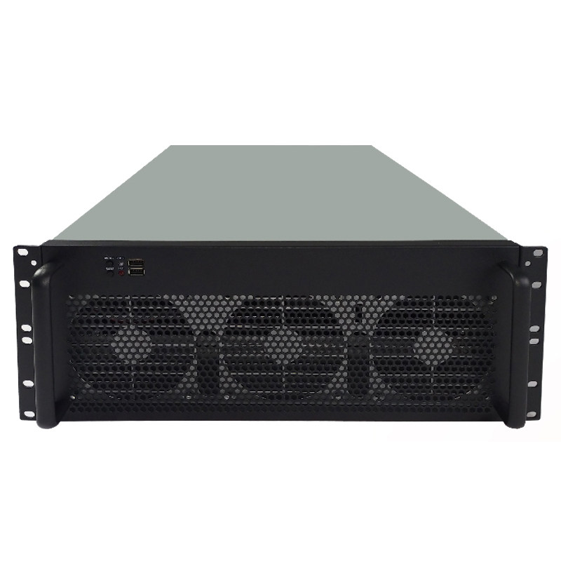 8 Gpu 4U Server Chassis - 4Uマルチグラフィックカードシャーシ 6/8グラフィックカード IDCルームラックサーバー GPU産業用制御コンピュータ 強力ファン