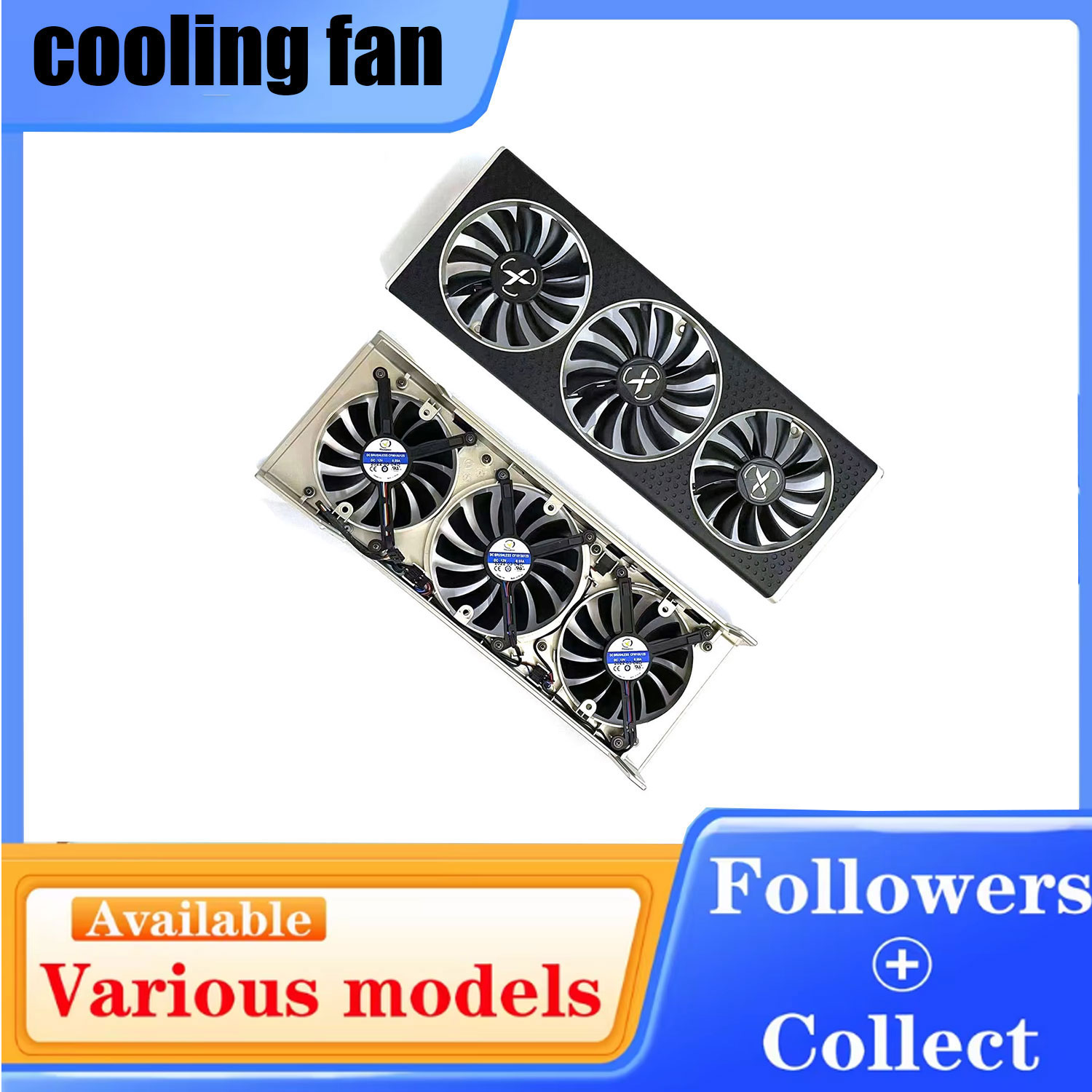 Rx 6700 Xt 12Gb Graphics Card - 冷却ファンとケース CF9015U12S CF1015U12S は、XFX RX6700 XT