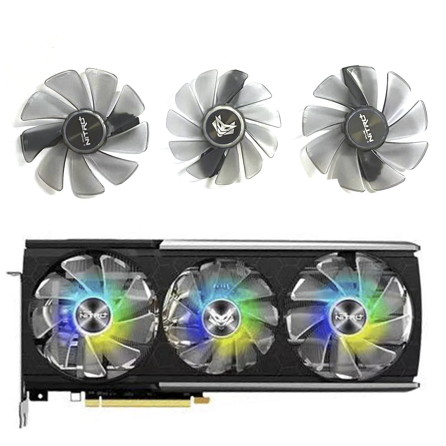 Rx 5700 Xt 8Gb Video Card - CF1015H12D CF9010H12D RX5700 ARGB グラフィックスカードファン Sapphire