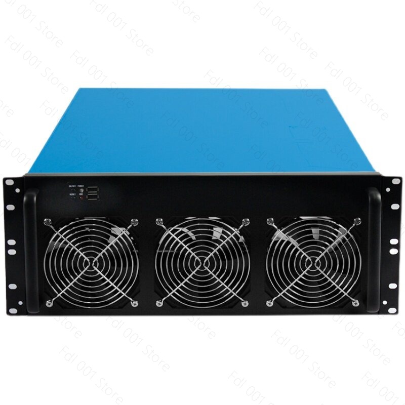 8 Gpu 4U Server Chassis - 4Uマルチグラフィックカードシャーシ 6/8グラフィックカードマルチGPUシャーシ IDCコンピュータールームPCIEアダプターカードラック ETHサーバー