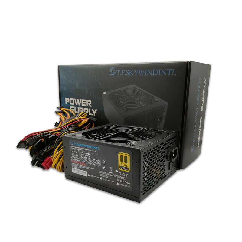 2000W Atx Mining Power Supply - T.F.SKYWINDINL 2000W ATX PC 電源 コンピュータマイニング