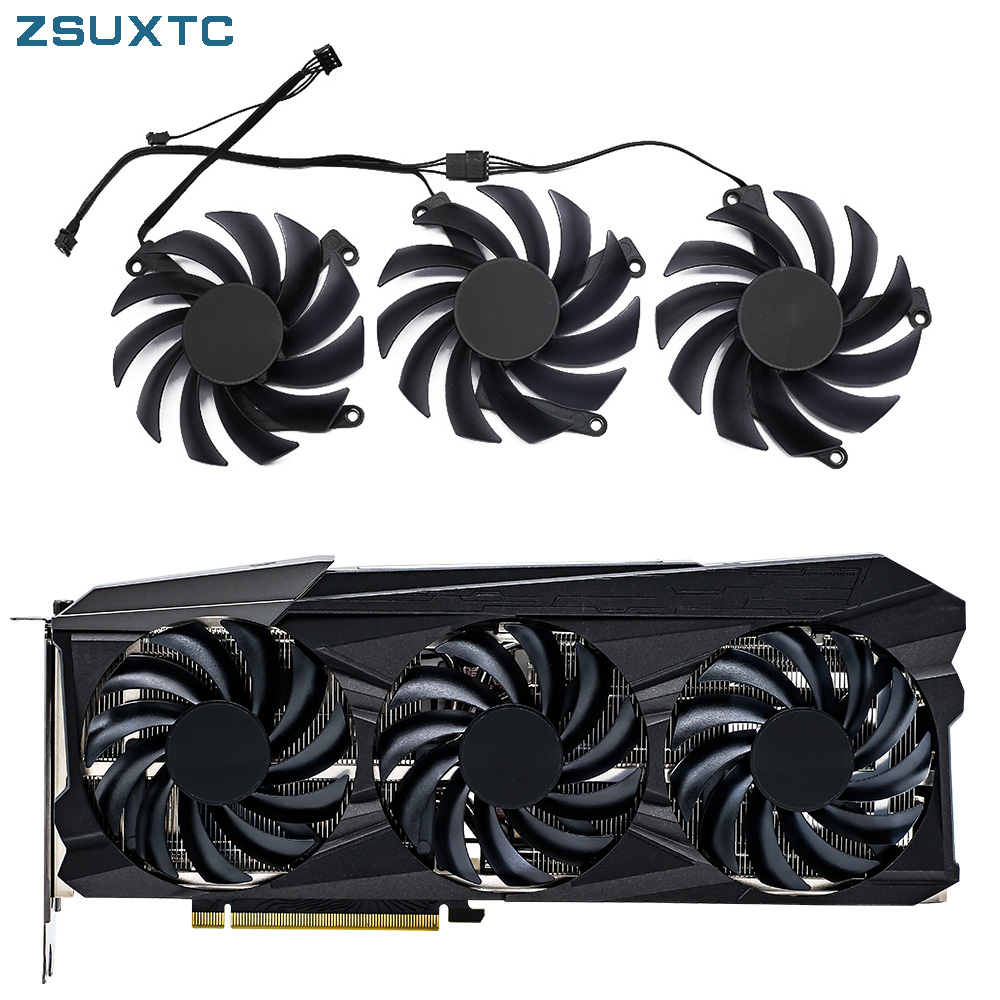 Rtx 3090 24Gb Graphics Card - 冷却ファン,グラフィックカード,CF-12915S, 85mm,rtx3080ti,rtx3090,ino3d,rtx 3080ti, 3090, 24GB,x3