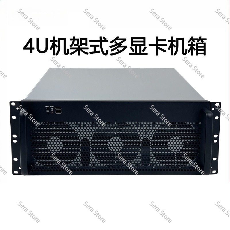 8 Gpu 4U Server Chassis - 4Uマルチグラフィックカードシャーシ 6/8グラフィックカード IDCルームラックサーバー GPU 産業用制御コンピューター 強力ファン
