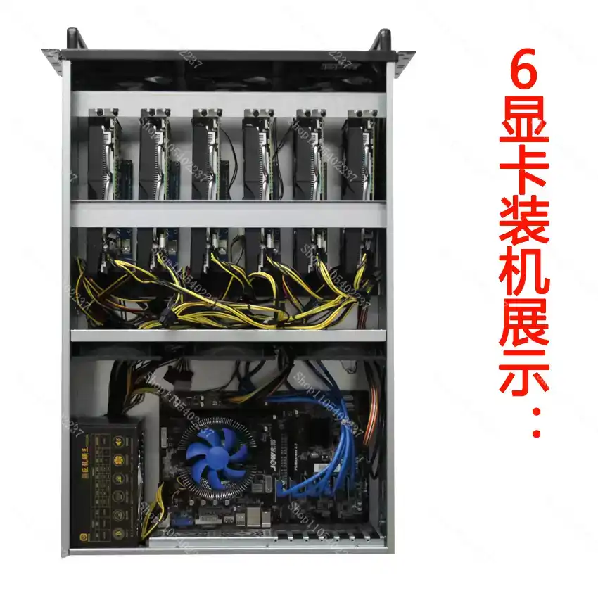 4UマルチGPUシャーシ 6/8グラフィックカードサーバーラ - 8 Gpu 4U Server Chassis のレビューと価格