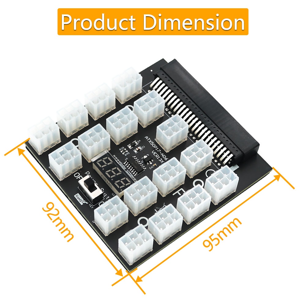 Pci-e 12vに50Pin atx 17 × 6Pin電 - 2000W Atx Mining Power Supply のレビューと価格