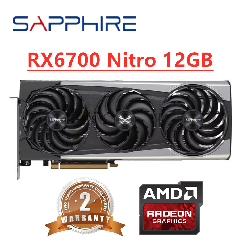 GPU サファイア RX 6700 XT 6700XT RX - Rx 6700 Xt 12Gb Graphics Card のレビューと価格