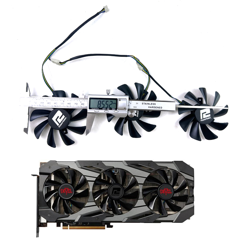 新しい冷却ファン 4PIN T129215BU RX5700 - Rx 5700 Xt 8Gb Video Card のレビューと価格