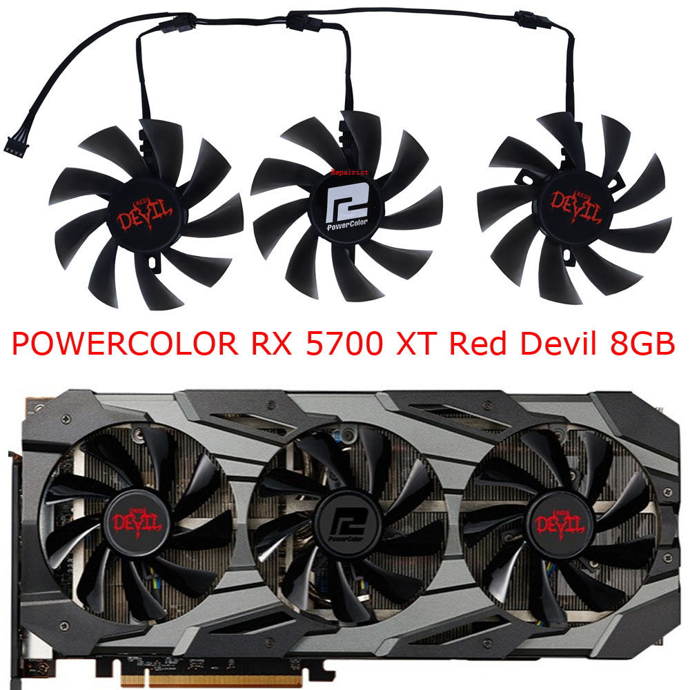 3ピース/セット、diy cooler、t129215bu、 - Rx 5700 Xt 8Gb Video Card のレビューと価格