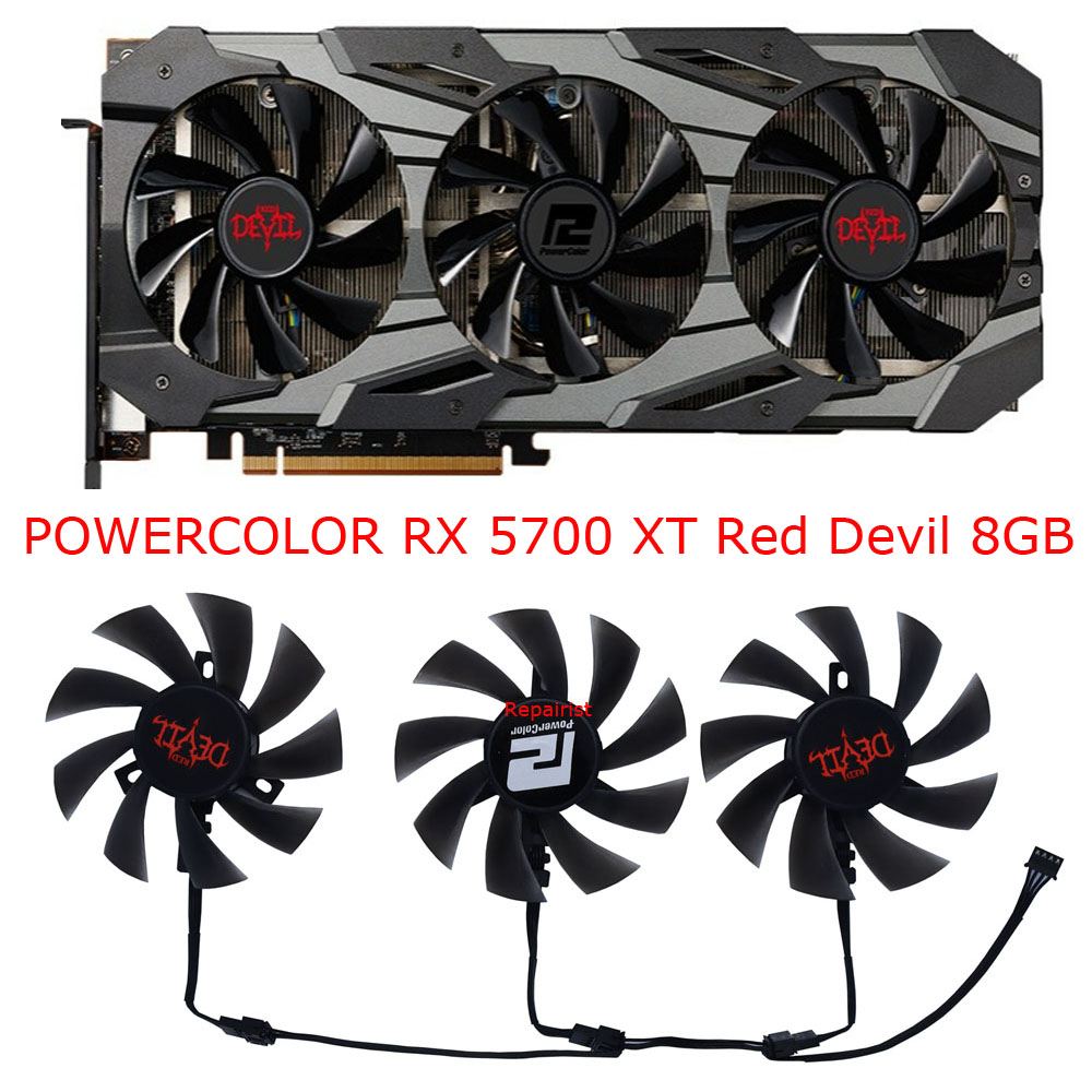 3 ピース/セット、DIY T129215BU、GPU グラ - Rx 5700 Xt 8Gb Video Card のレビューと価格