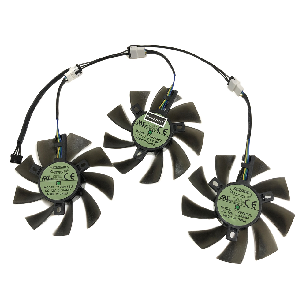 3 ピース/セット、DIY T129215BU、GPU グラ - Rx 5700 Xt 8Gb Video Card のレビューと価格
