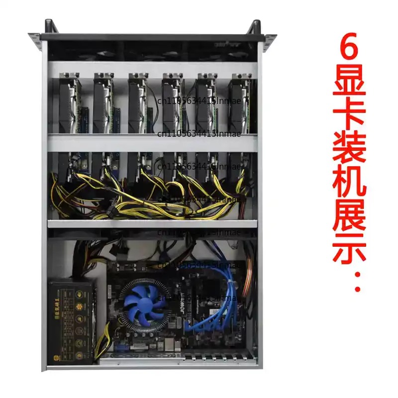 コントロールコンピュータ暴力ファン4Uマルチグラフィックカー - 8 Gpu 4U Server Chassis のレビューと価格