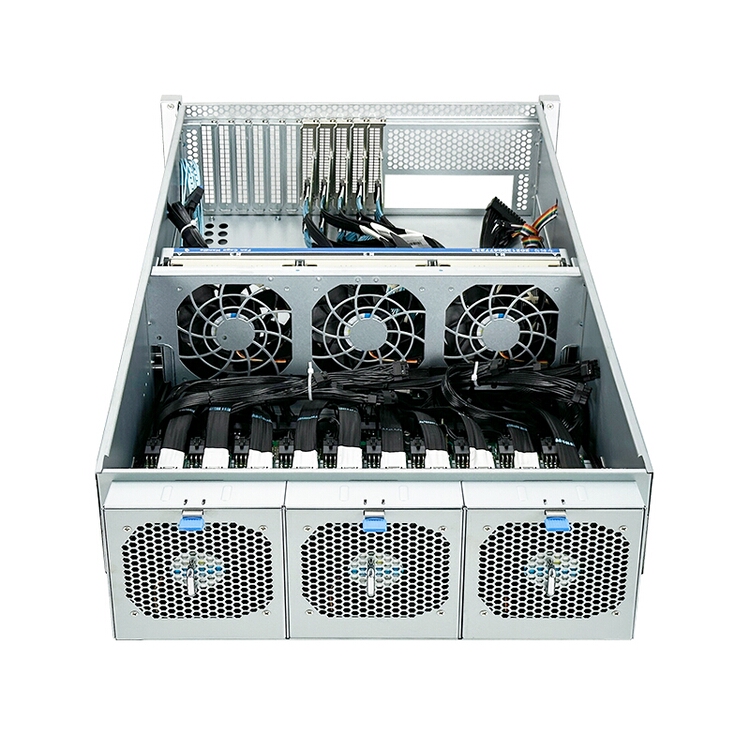 人気サーバーシャーシ 8GPU 8*4090 EATX4ベイ - 8 Gpu 4U Server Chassis のレビューと価格