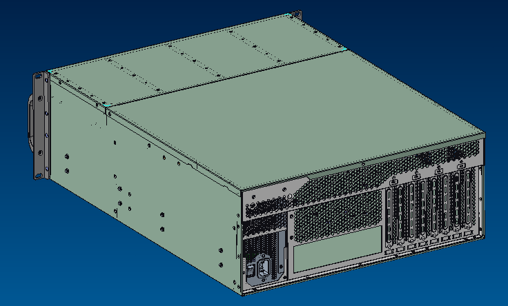 4U 4ベイ ホットスワップ対応 サーバーケース L570m - 8 Gpu 4U Server Chassis のレビューと価格