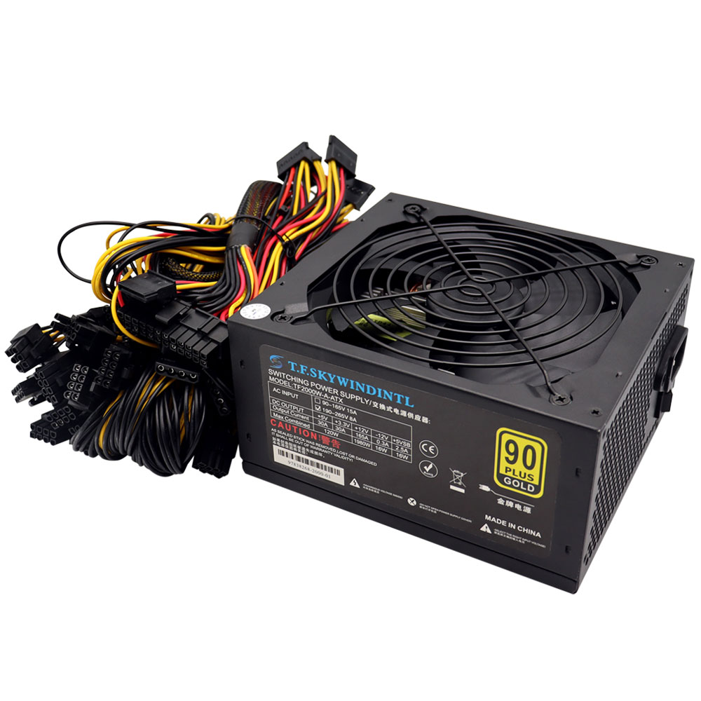 T.F.SKYWINDINL 2000W ATX PC 電源 - 2000W Atx Mining Power Supply のレビューと価格